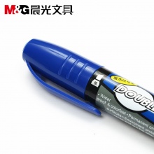 晨光记号笔双杰MG2110蓝