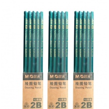 晨光2B铅笔经典六角木杆(10支)AWP35715