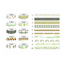 光meetape和纸胶带15mm*5m集锦AJDN7623